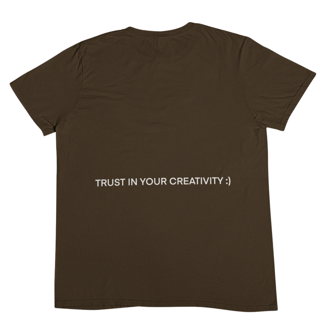 CREATIVE P3ACE Tee "Brown" - CP