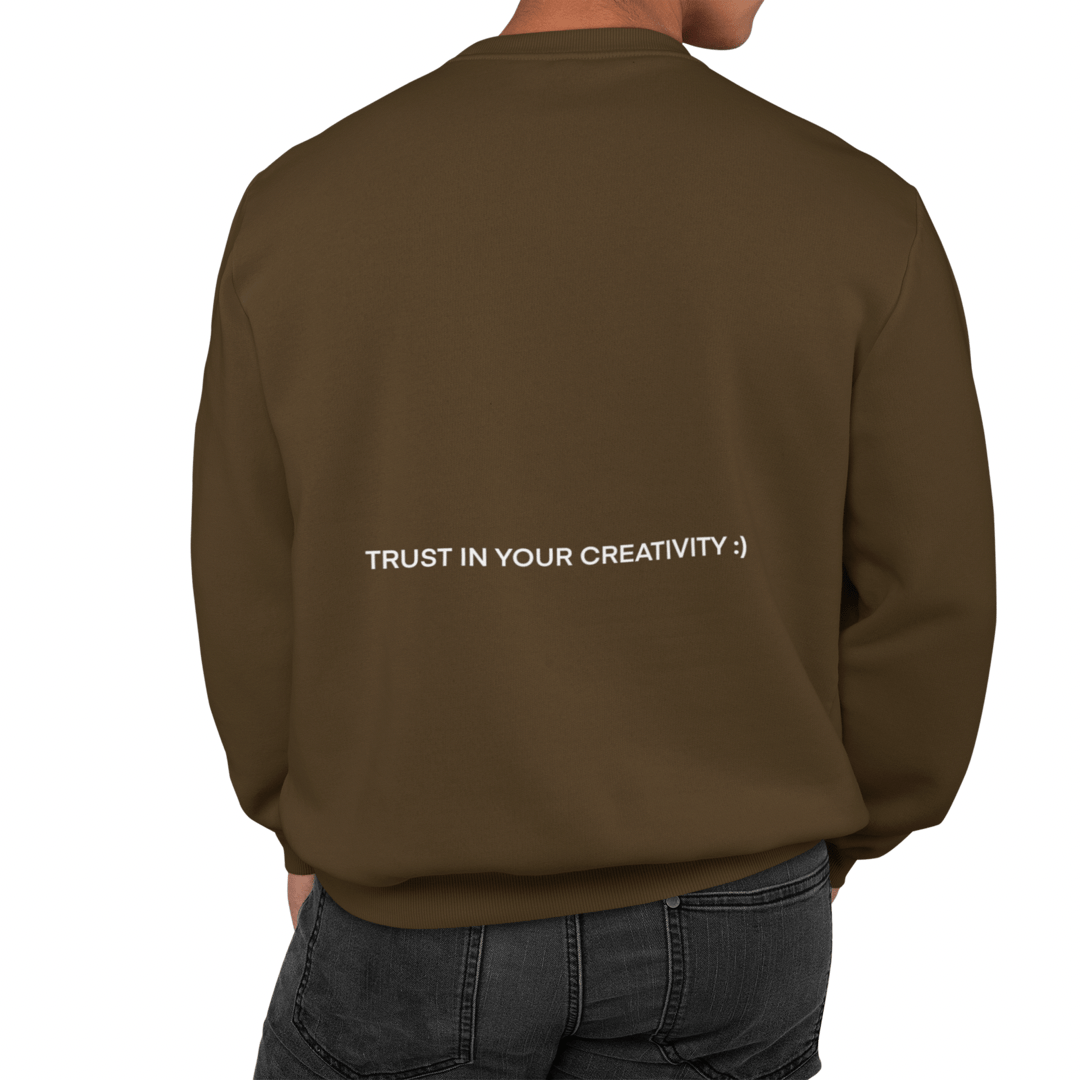 CREATIVE P3ACE Sweatshirt "Brown" - CP
