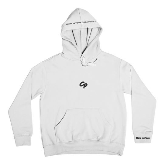 CREATIVE P3ACE Hoodie "White" - CP