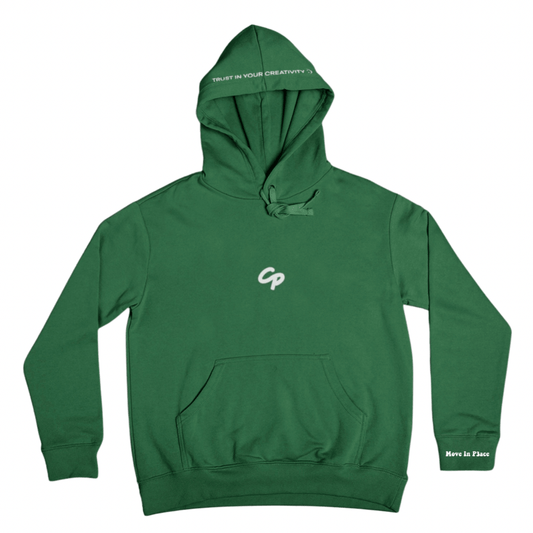 CREATIVE P3ACE Hoodie "Military Green" - CP