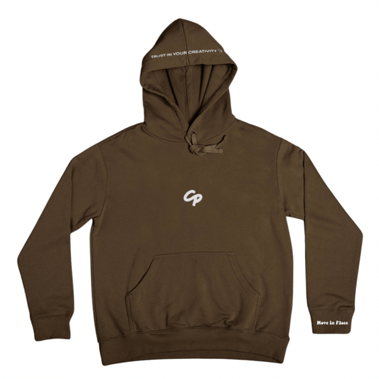 CREATIVE P3ACE Hoodie "Brown" - CP