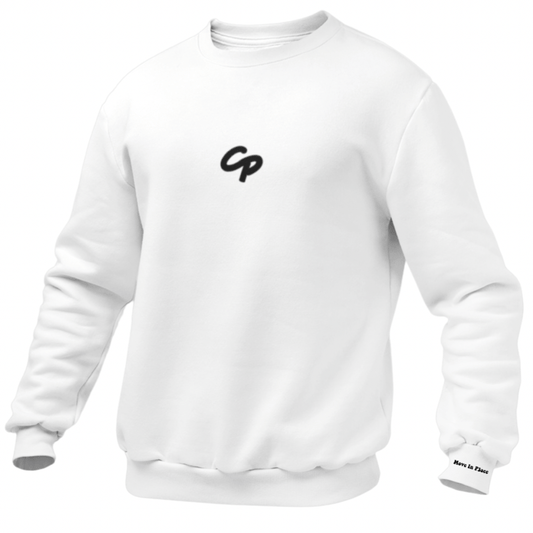 CREATIVE P3ACE  Sweatshirt "White" - CP